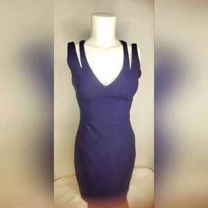 LIKELY - Size 2 - Chic Navy Sleeveless Mini Dress